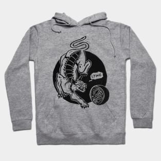 SAGA lying cat Hoodie